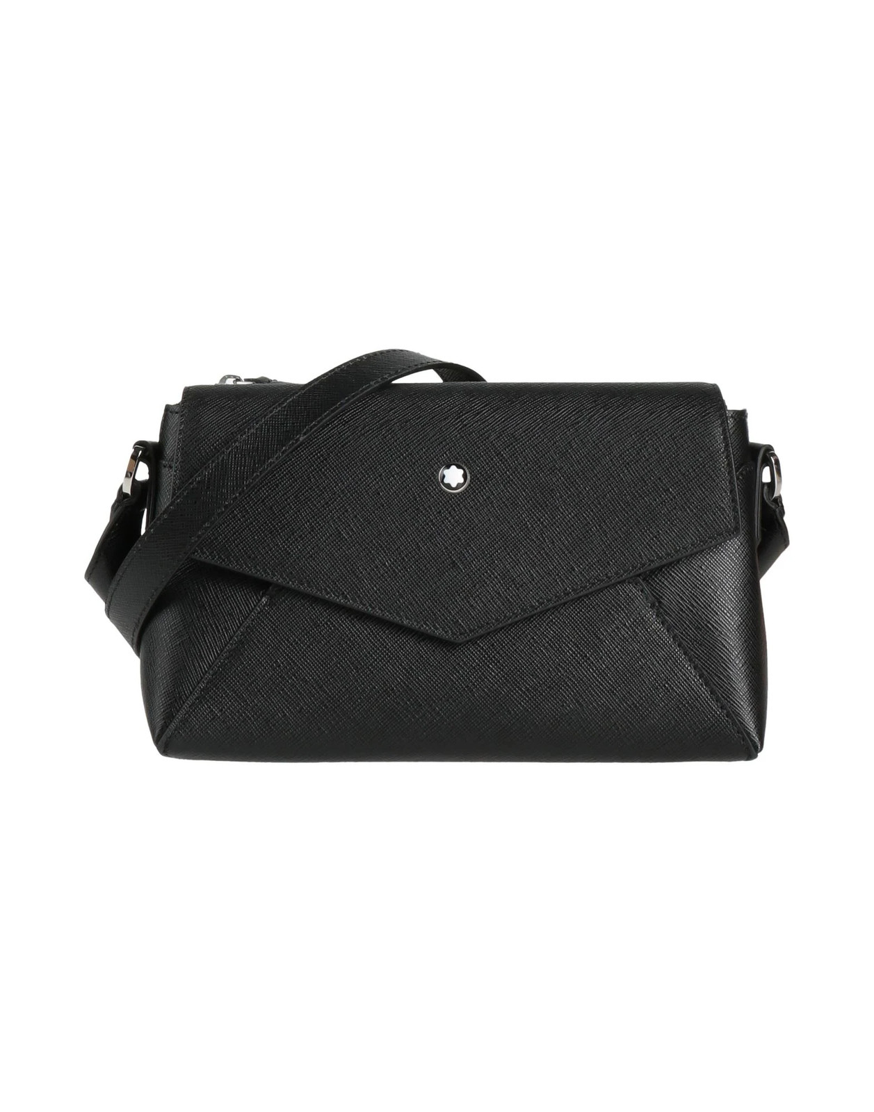 Montblanc - Men - Synthetic fibers Flap bag - Black