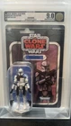 2020 Star Wars The Vintage Collection VC182 Captain Rex MOC AFA U9.0 Graded MOC