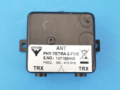 Tetra-Koppler 380-410 MHz Digitalfunk PHY TETRA 3 FME Antenne BOS Funk