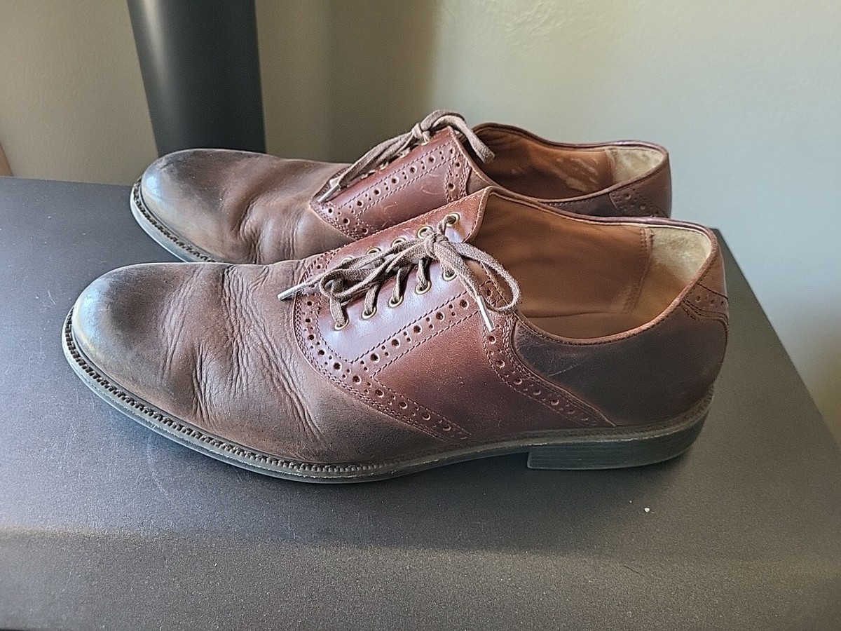 Johnston & Murphy Cardell Mens Size 13 M Oxford Shoes Dark  display picture 2