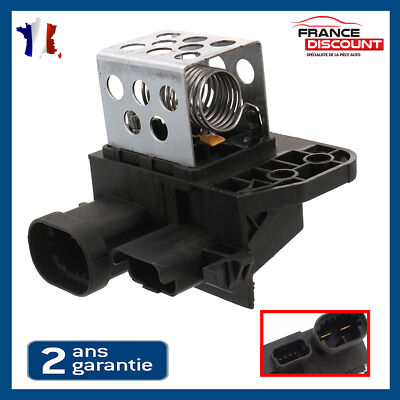 Résistance Relais Moteur Ventilateur Radiateur GRASKY - Compatible Peugeot 207 208 407, Citroën C2 C3 DS3 - 6