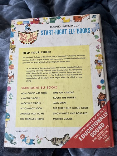 Vintage Jack Sprat 8130 Rand McNally Start Right Elf Kinderbuch 1966 - Bild 2 von 4