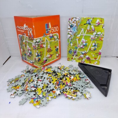 Heye Bite Crazy Football Puzzle 500 Piece Cm 48x34 Vintage 8357 