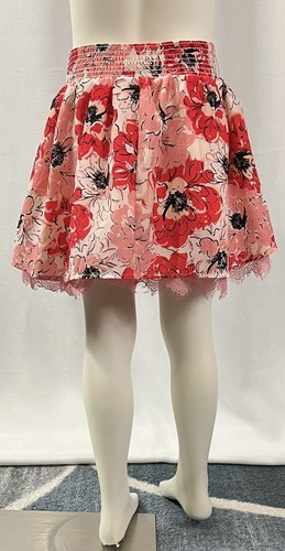 Candies Girls Skirt Floral Pink Lace Size XS/S (7/8) - Picture 3 of 3