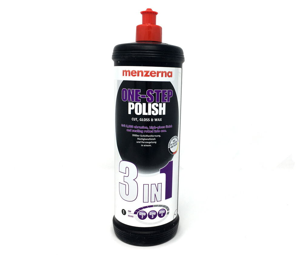 Menzerna One-Step Polish 3in1 - 1L one-step that provides cut, gloss and wax