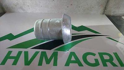 6" Perrot male coupling hose tail end piece slurry tanker galvanised