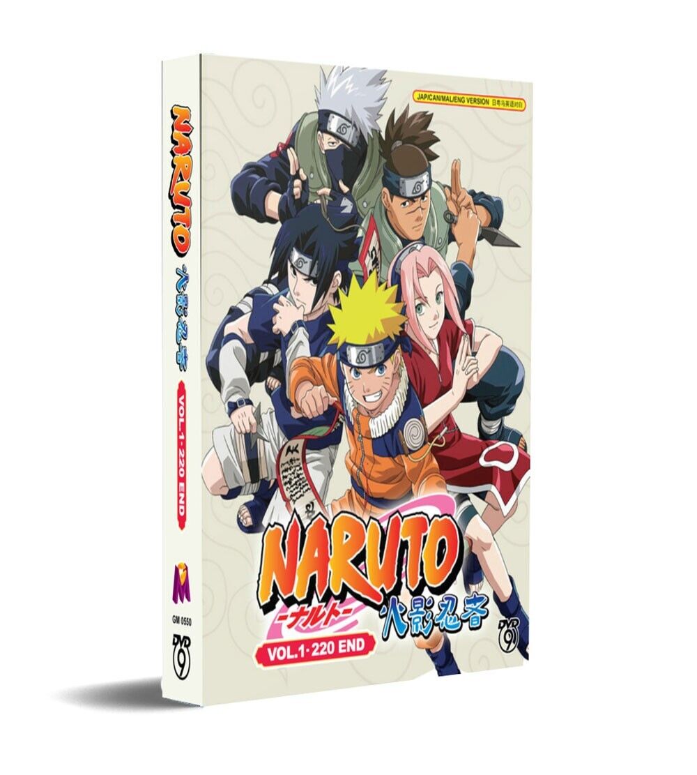 ANIME DVD –NARUTO SHIPPUDEN (Vol.1-220End) ~English Sub