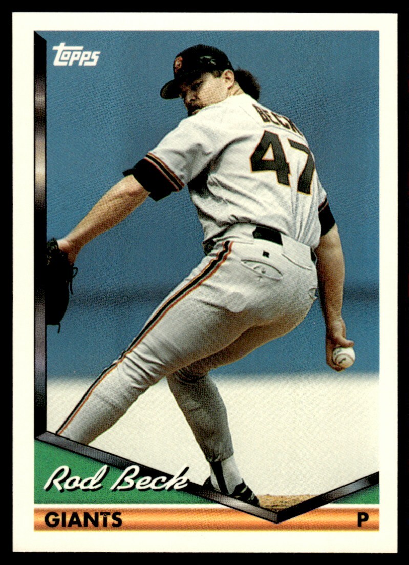 1994 Topps #146 Rod Beck San Francisco Giants | eBay
