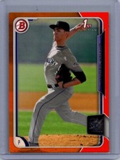 2015 Bowman Draft #94 Javier Medina Chrome Orange Refractors #/25