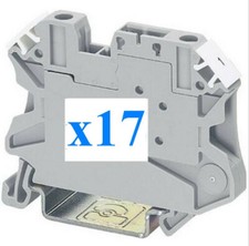 x17 NEW Phoenix Contact 3046142 UT 4-TG UT4TG TERMINAL BLOCK 20AMP 500V 17pcs