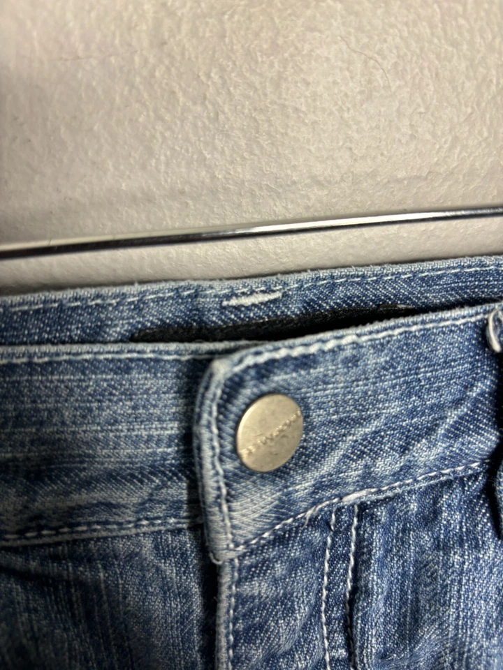 Shorts jeans vintage Sean John cargo grunge Y2K masculino tamanho 6 2252 - Imagem 2 de 4