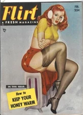 Flirt Feb 1952 Peter Driben Pin Up Cover