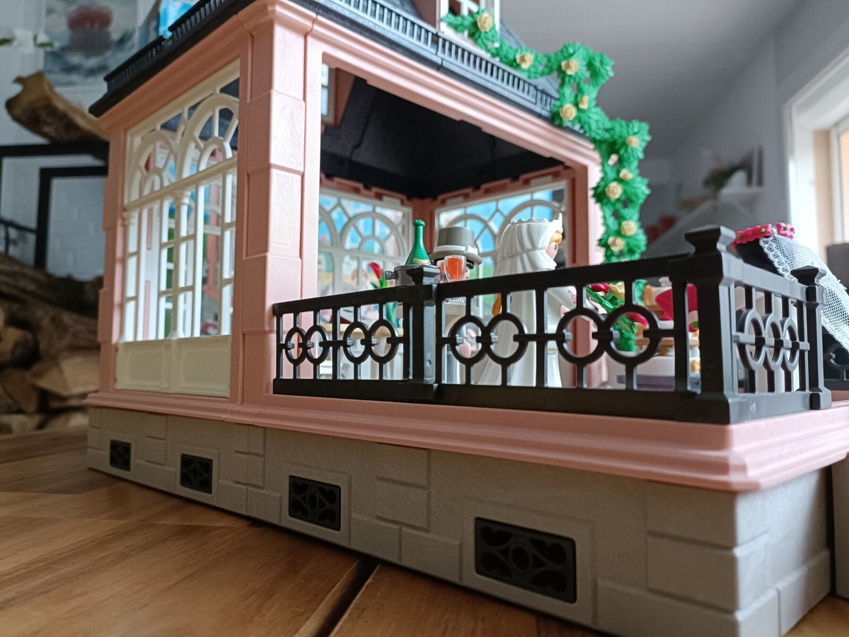 PLAYMOBIL BALUSTRADE DE toit pour maison 1900 belle époque victorienne