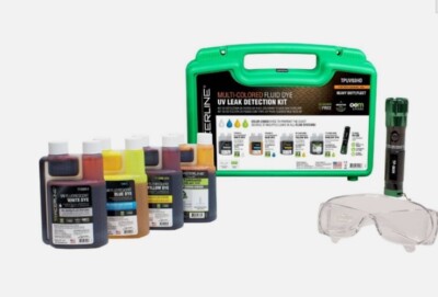 Multi-colored Fluid Dye Uv Leak Detection Kit  Tpuv93hd