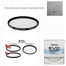 Hoya 82mm EVO Antistatic Protector Multi-Coated Filter. U.S. Authorized Dealer