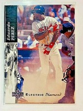 1994 Upper Deck Electric Diamond #124 Eduardo Perez California Angels