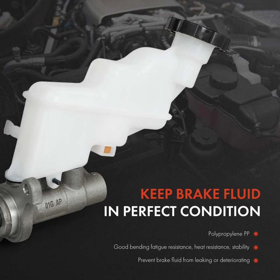 Cilindro maestro de freno con depósito y sensor para Hyundai Accent 2012-2017 Kia Rio Foto 3 de 4