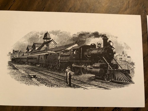 Numismatic Card Company Post Card(s) -Steam Locomotives/Trains - Picture 9 of 10