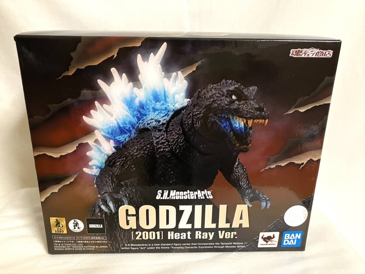 Bandai S.H. MonsterArts Godzilla 2001 Heat Ray Ver. Action Figure