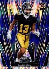 Caleb Odom 2024 Leaf Metal Blue Base Rookie Card 1/9 - Alabama