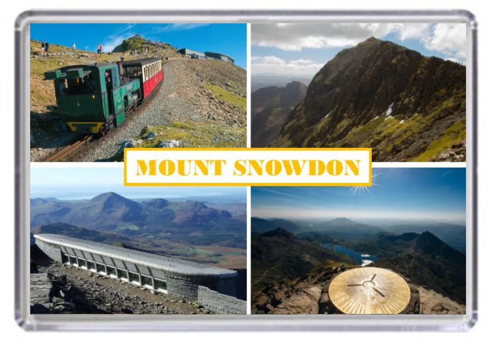 Mount Snowdon, Wales Fridge Magnet 01