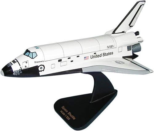 NASA US Space Shuttle Discovery Orbiter Black Stand Desk Display 1/100 ...