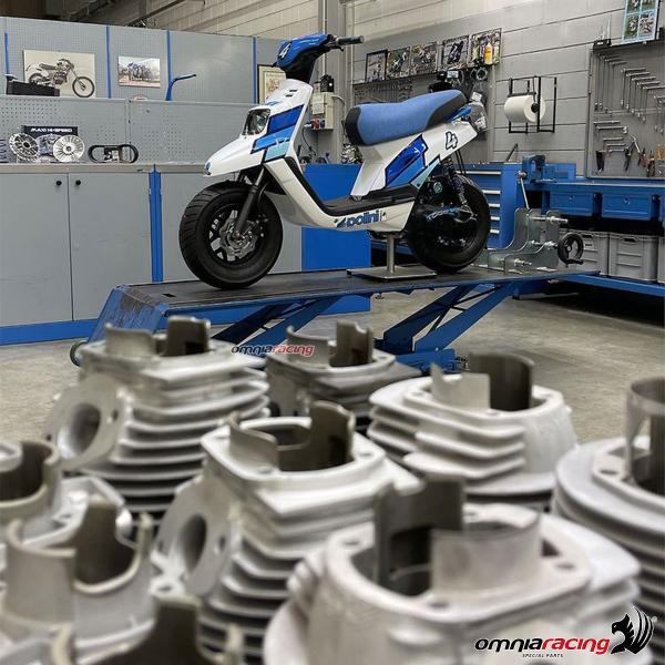 Polini Team full system muffler approved for MBK Booster Spirit