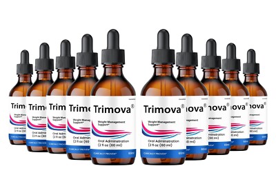 Trimova Drops, All Natural Formula, Overall Wellness & Energy (10 pack)