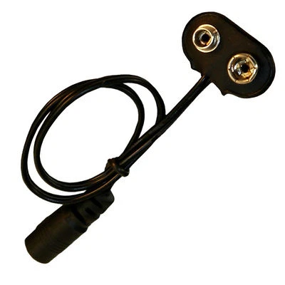 HQRP 9V Batterie Halter Mit Clip Konverter Für Visual Sound 1 Punkt Ersatz