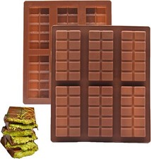 Silicone Chocolate Mold Cake Wax Melt Cookies Baking Candy Bar Sweet Jelly Mould