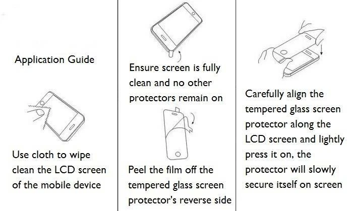 100% Genuine Tempered Glass Screen Protector H T C 2021 For HTC Desire 21 Pro 5G - Image 2 of 2