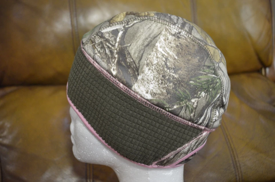 Huntworth Tango Ladies Ponytail Hat Camo Beanie Water Repellent - Image 2 of 4