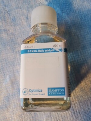 HR2-761 3.0 M DL-Malic acid pH 7.0 200 ml