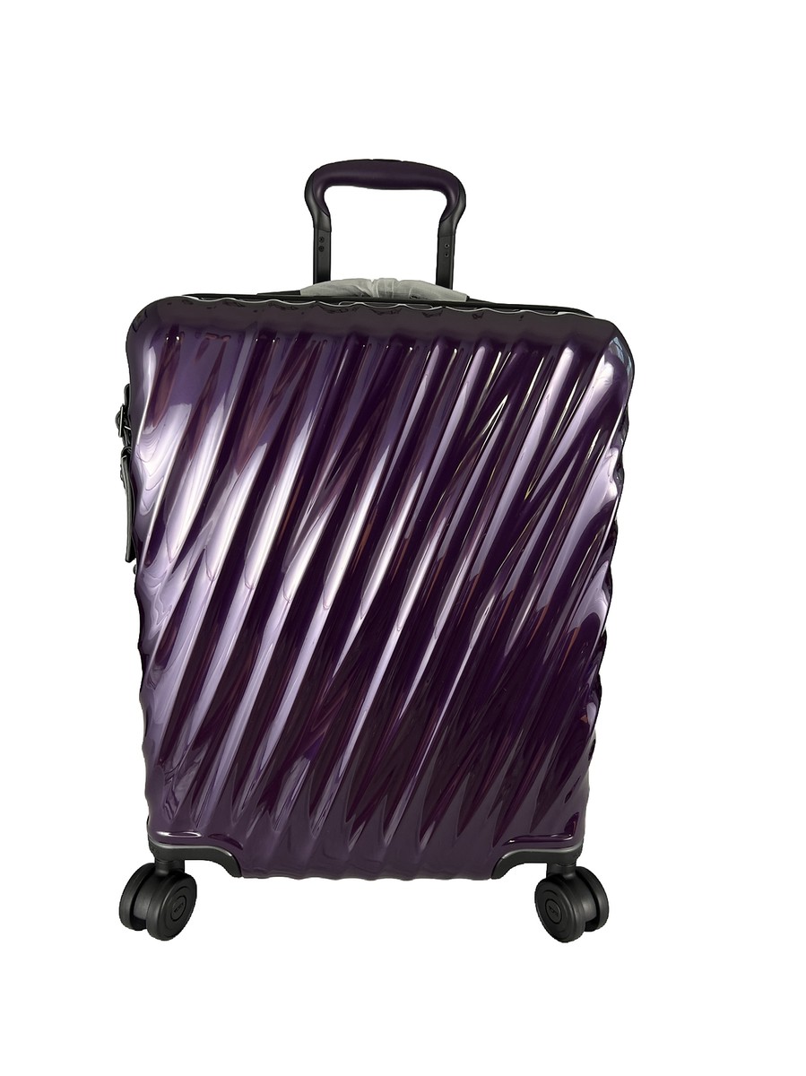 TUMI 19 Degree Continental Expandable Wheeled Carryon Blackberry Purple
