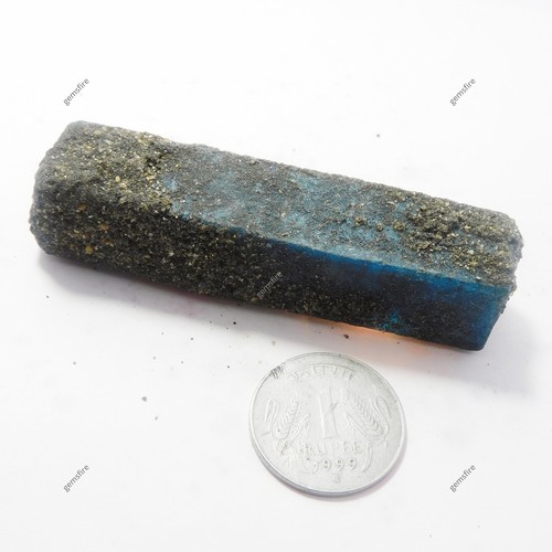 308 Ct Natural Blue Aquamarine Rough CERTIFIED Uncut Earth Mined Rough Gemstone - Picture 2 of 12