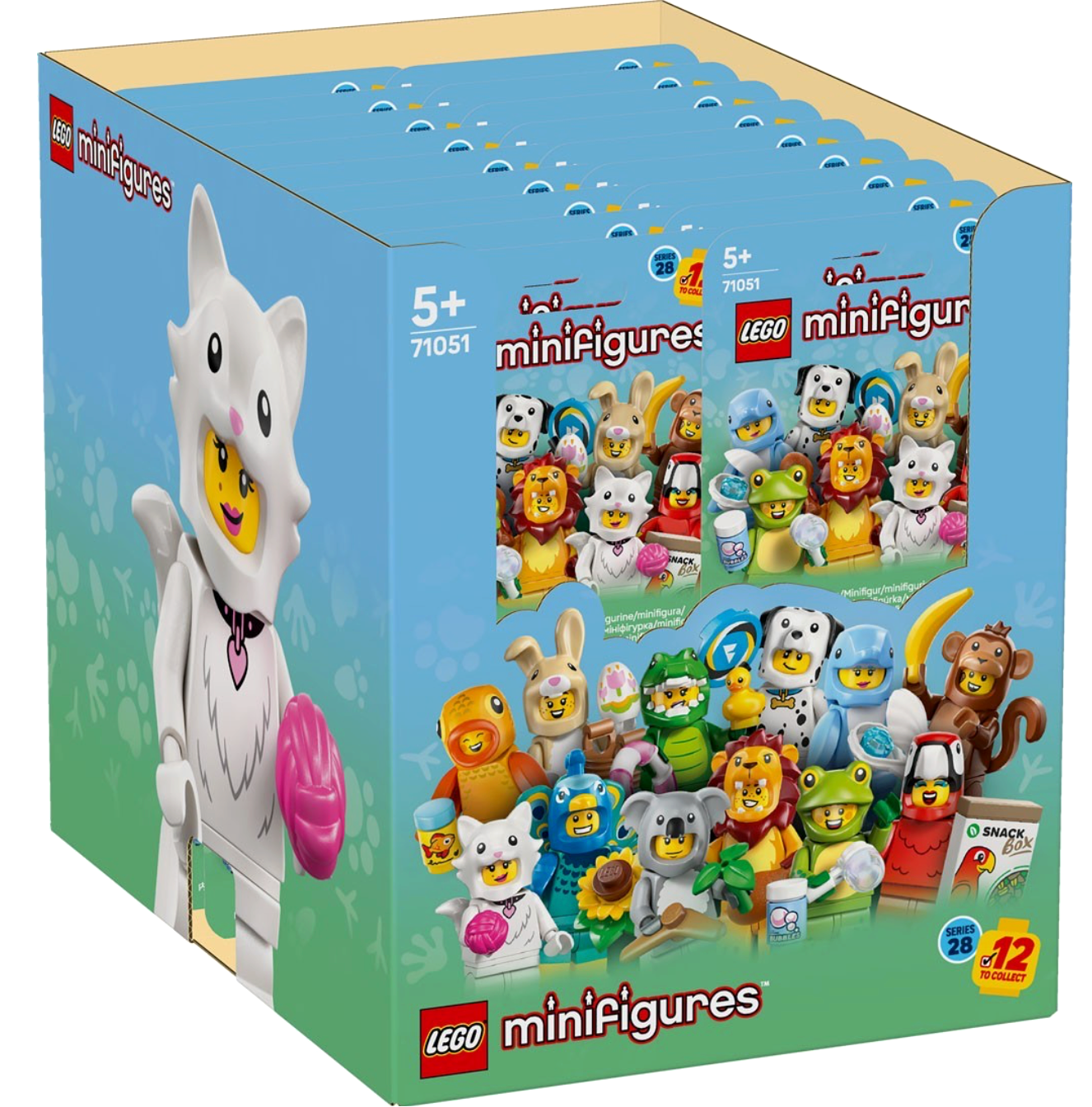 Lego New Series 28 Sealed Box Case of 36 Collectible Minifigures 71051 CMF Figs