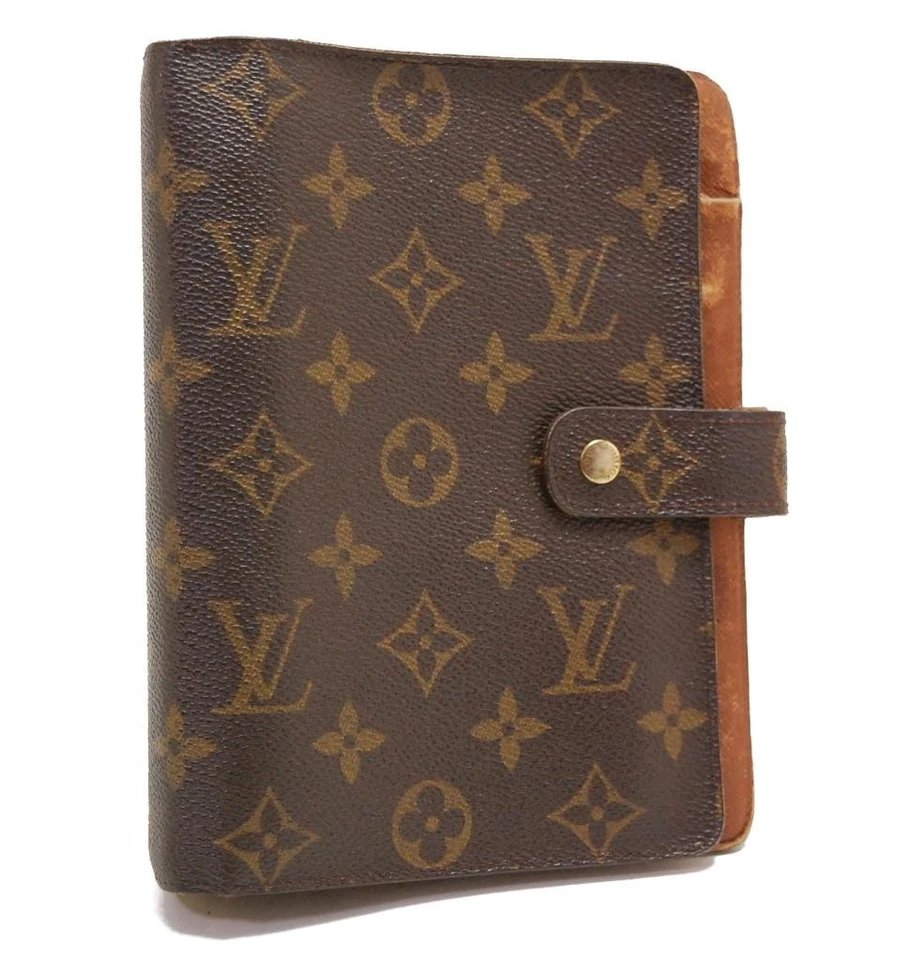 Auténtico LOUIS VUITTON Monograma Agenda MM Day Planner Cubierta SP1907 1209a Foto 2 de 4