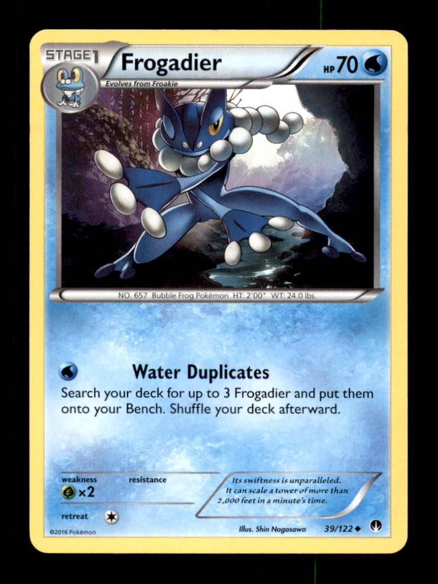 FROGADIER 39/122 UC BREAKPOINT POKEMON LP