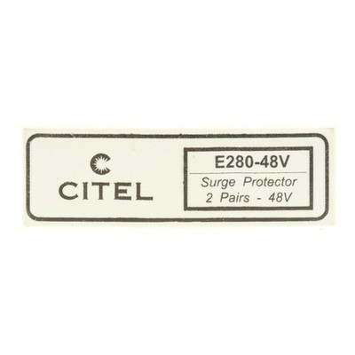 CITEL E280-48V ISOLATED LOOP SURGE PROTECTOR SPD, PIN MOUNT, 48V