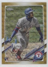 2021 Topps Chrome Gold Wave Refractor 35/50 Anderson Tejeda #184 2z3