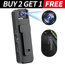 2026 Mini Police Body Camera 1080P Video Audio Recorder Pocket Night Vision Cam