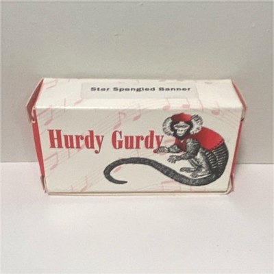 Historic Deerfield Hurdy Gurdy Hand Crank Music Box Star Spangled Banner