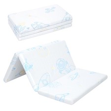 Pack and Play Mattress Pad, Trifold Portable Crib Pack N Play Mattresses, 38"...