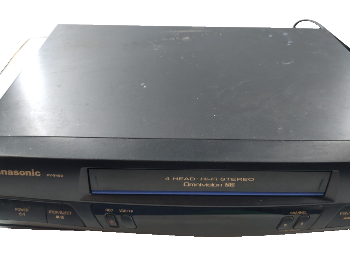 Panasonic Omnivision VCR PV-9450 VHS Player No Remote Tested | eBay