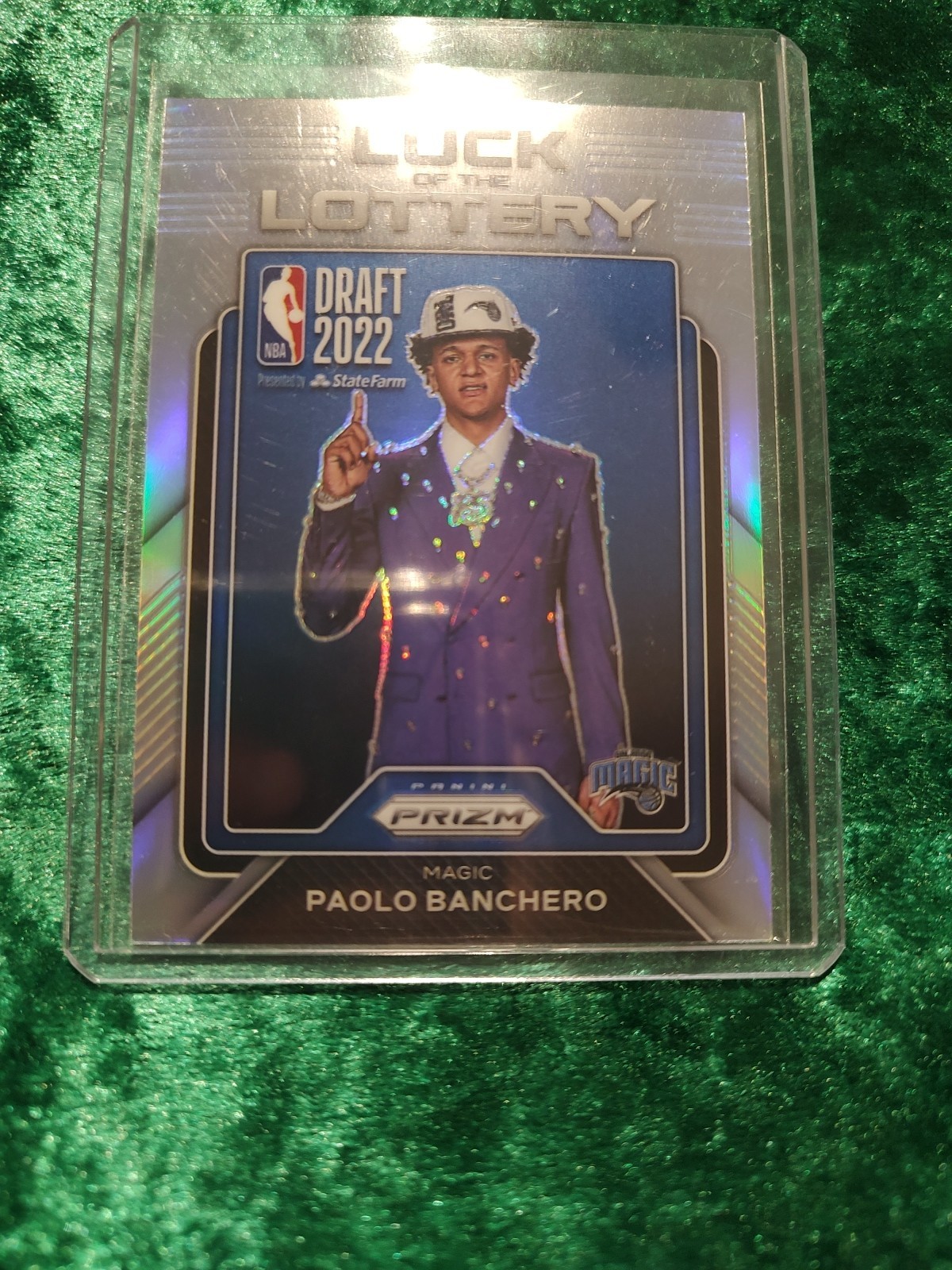 2022-23 Panini Prizm Luck of the Lottery Paolo Banchero #11 Silver Prizm (RC)