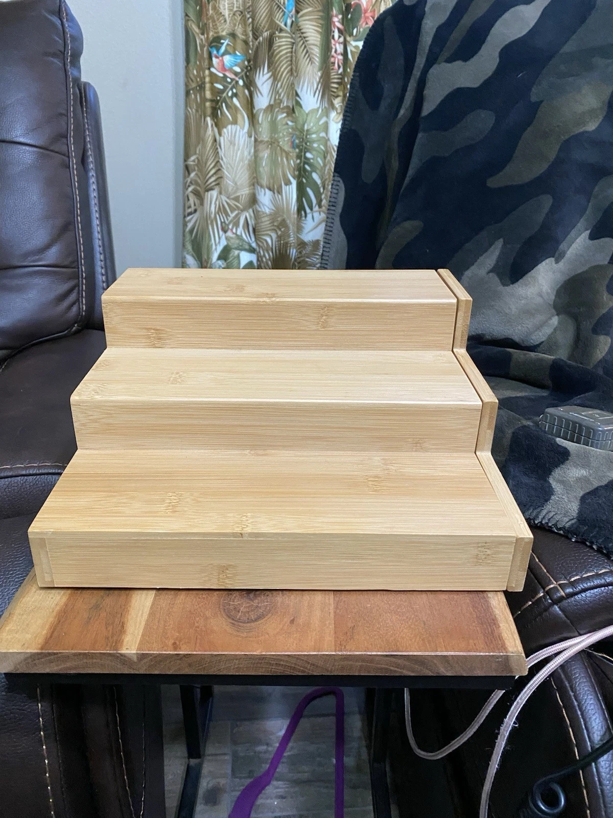 3-Tier Bamboo Expendable Spice Chef