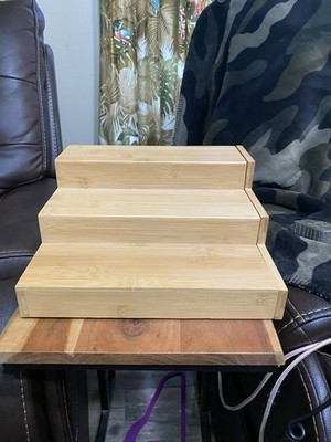 3-Tier Bamboo Expendable Spice Chef