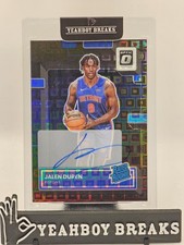 22/23 JALEN DUREN Optic Black Pandora Rated Rookie Auto /25 *On Card*
