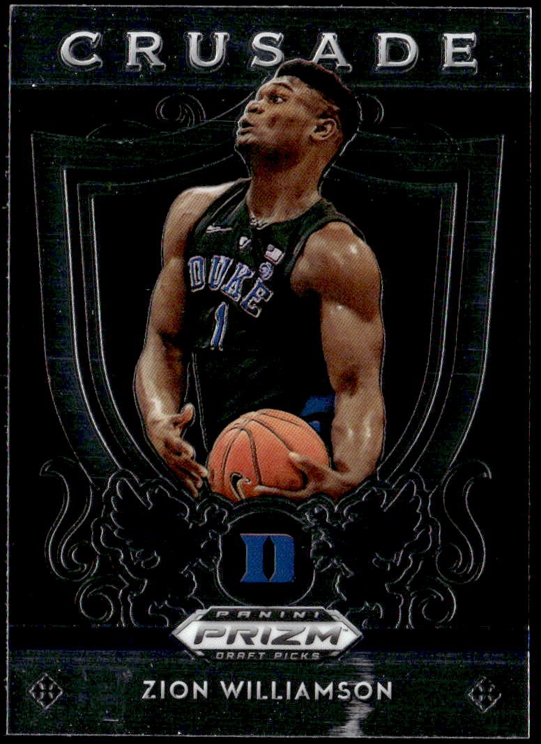 2019 Panini Prizm Draft Picks #51 Zion Williamson Rookie E1