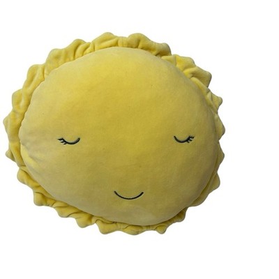 Cloud Island Sun Nursery Decor Pillow Plush Soft  Sunshine Smiley Face